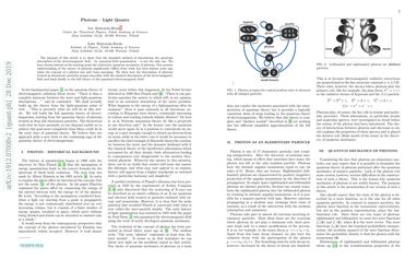 Photons -- Light Quanta | Papers With Code