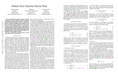 Particle Flow Gaussian Particle Filter Papers With Code Particle Flow Gaussian Particle Filter Papers With Code