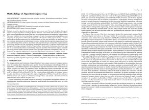 Methodology Of Algorithm Engineering Papers With Code Methodology Of Algorithm Engineering Papers With Code