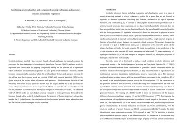 Combining genetic algorithm and compressed sensing for features and ... image.