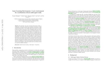 Laser Learning Environment: A new environment for coordination-critical ...