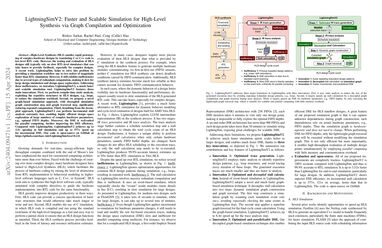 LightningSimV2: Faster and Scalable Simulation for High-Level Synthesis ...