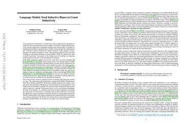 Language Models Need Inductive Biases To Count Inductively Papers Language Models Need Inductive Biases To Count Inductively Papers